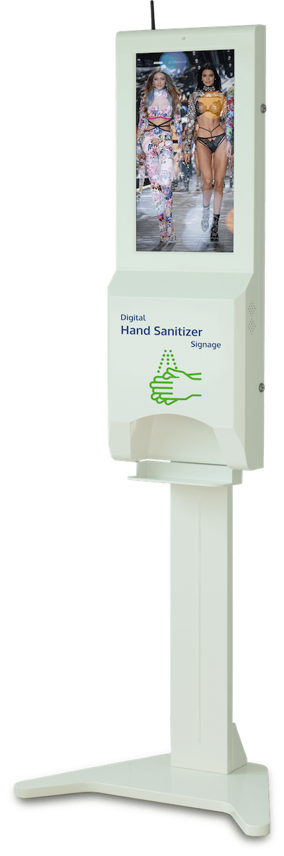 Digital Hand Sanitizer Signage